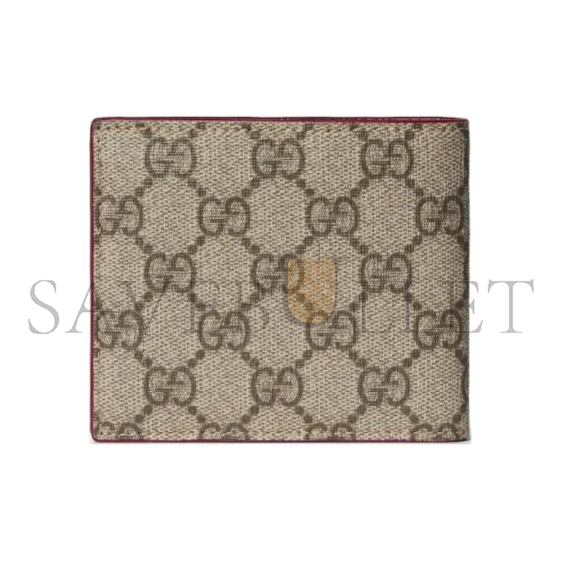 GUCCI BROWN INTERIOR GG BI-FOLD WALLET 768243 (21*9cm)